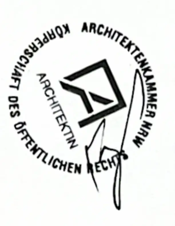 Architektenkammer NRW Stempel